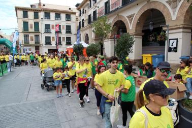 Fotos de la IX Marcha Contra el Cáncer de la Ribera celebrada en Tudela