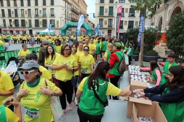 Fotos de la IX Marcha Contra el Cáncer de la Ribera celebrada en Tudela