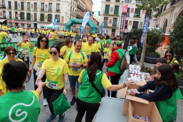 Fotos de la IX Marcha Contra el Cáncer de la Ribera celebrada en Tudela