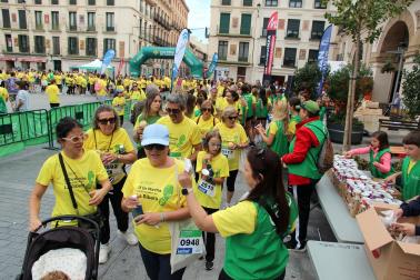 Fotos de la IX Marcha Contra el Cáncer de la Ribera celebrada en Tudela
