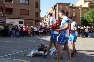 Homenaje a Leire San Pedro en Lodosa
