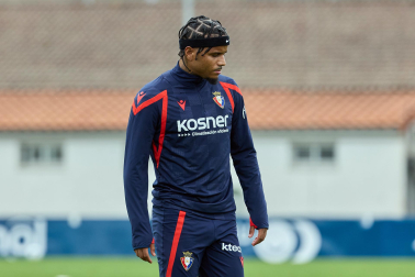Foto del entrenamiento de Osasuna de este 6 de octubre