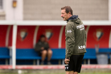 Foto del entrenamiento de Osasuna de este 6 de octubre