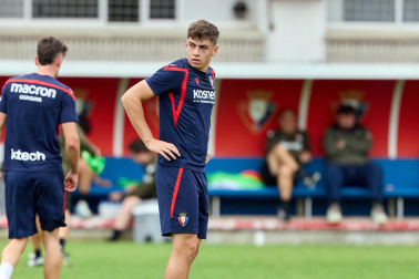 Foto del entrenamiento de Osasuna de este 6 de octubre