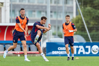 Foto del entrenamiento de Osasuna de este 6 de octubre