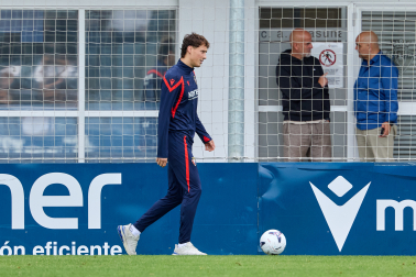 Foto del entrenamiento de Osasuna de este 6 de octubre