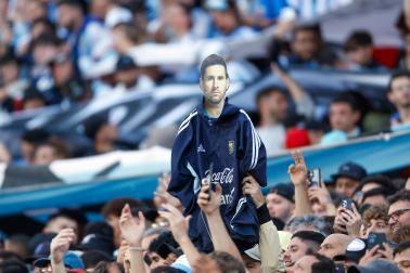 Fotos de la despedida de Messi de la selección argentina