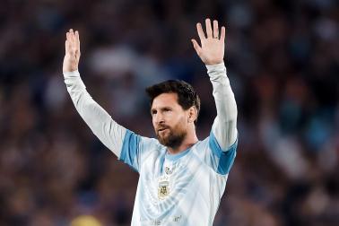 Fotos de la despedida de Messi de la selección argentina
