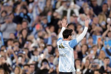 Fotos de la despedida de Messi de la selección argentina
