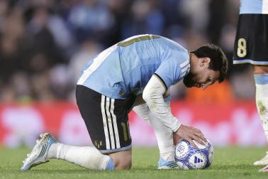 Fotos de la despedida de Messi de la selección argentina