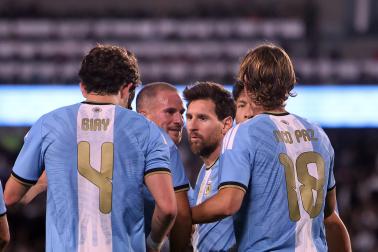 Fotos de la despedida de Messi de la selección argentina