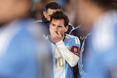Fotos de la despedida de Messi de la selección argentina