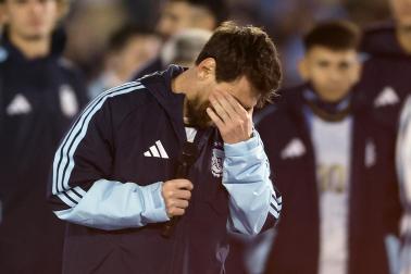 Fotos de la despedida de Messi de la selección argentina