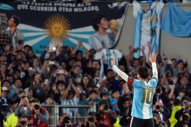 Fotos de la despedida de Messi de la selección argentina