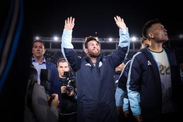 Fotos de la despedida de Messi de la selección argentina
