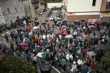 Fotos del cohete de fiestas de Lekunberri 2026