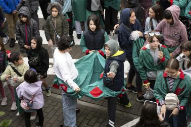 Fotos del cohete de fiestas de Lekunberri 2026
