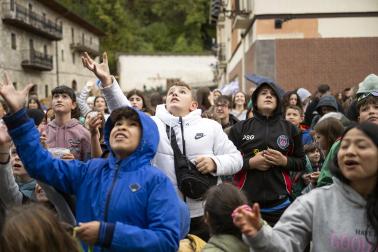 Fotos del cohete de fiestas de Lekunberri 2026