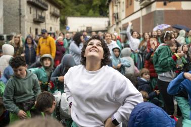 Fotos del cohete de fiestas de Lekunberri 2026