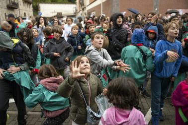 Fotos del cohete de fiestas de Lekunberri 2026