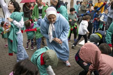 Fotos del cohete de fiestas de Lekunberri 2026