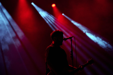 Actuación de Cobardes en el Rock@rena