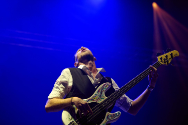 Actuación de Cobardes en el Rock@rena