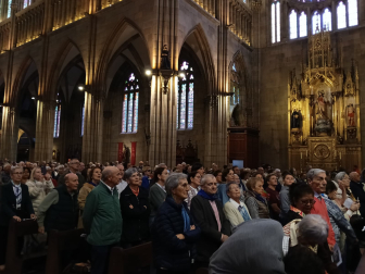 visita de San Miguel de Aralar a San Sebastián