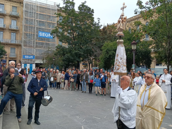 visita de San Miguel de Aralar a San Sebastián