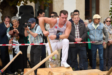 Fotos del Campeonato Navarro de Aizkora de Primera Categoría en Lekunberri.