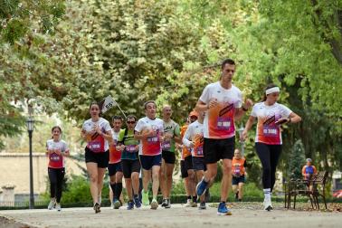 Fotos de la XIII Carrera Solidaria Navarra en Pamplona.