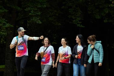 Fotos de la XIII Carrera Solidaria Navarra en Pamplona.