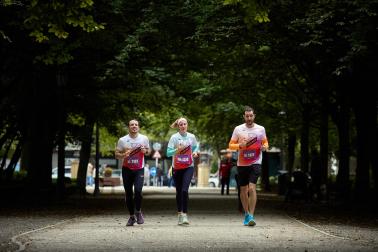 Fotos de la XIII Carrera Solidaria Navarra en Pamplona.