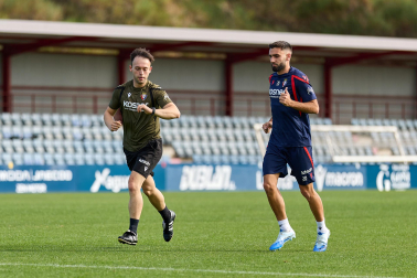 Luis Miguel Ramis dirigió este lunes, 12 de octubre, su última entrenamiento como entrenador de Osasuna antes de ser cesado