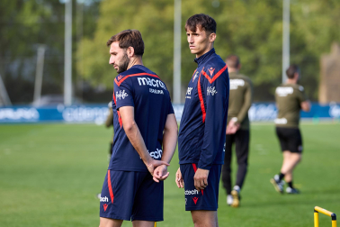 Luis Miguel Ramis dirigió este lunes, 12 de octubre, su última entrenamiento como entrenador de Osasuna antes de ser cesado