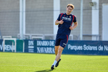 Luis Miguel Ramis dirigió este lunes, 12 de octubre, su última entrenamiento como entrenador de Osasuna antes de ser cesado