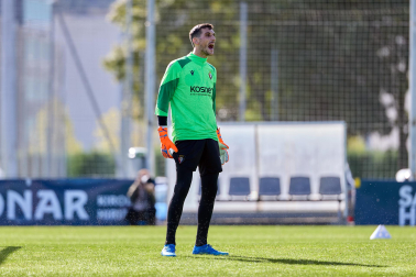 Luis Miguel Ramis dirigió este lunes, 12 de octubre, su última entrenamiento como entrenador de Osasuna antes de ser cesado