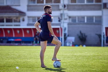 Luis Miguel Ramis dirigió este lunes, 12 de octubre, su última entrenamiento como entrenador de Osasuna antes de ser cesado