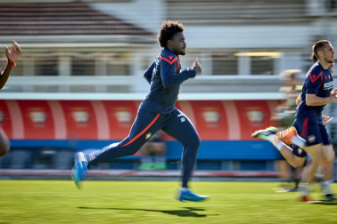 Luis Miguel Ramis dirigió este lunes, 12 de octubre, su última entrenamiento como entrenador de Osasuna antes de ser cesado