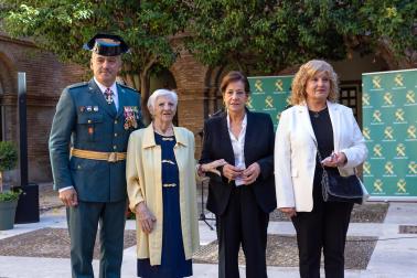 Celebración del día de la patrona de la Guardia Civil en Tudela