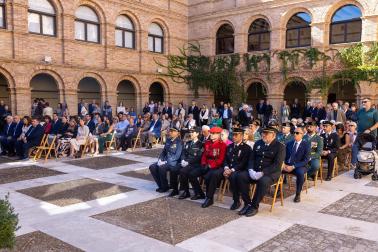 Celebración del día de la patrona de la Guardia Civil en Tudela