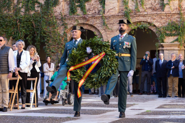 Celebración del día de la patrona de la Guardia Civil en Tudela