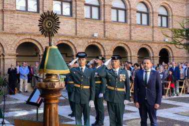 Celebración del día de la patrona de la Guardia Civil en Tudela