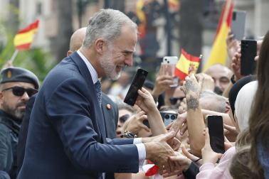 Fotos de la visita del rey Felipe y la reina Letizia a Ceuta