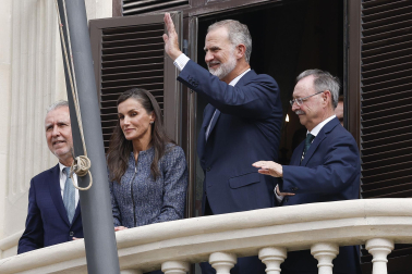 Fotos de la visita del rey Felipe y la reina Letizia a Ceuta