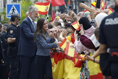 Fotos de la visita del rey Felipe y la reina Letizia a Ceuta
