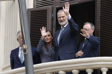 Fotos de la visita del rey Felipe y la reina Letizia a Ceuta