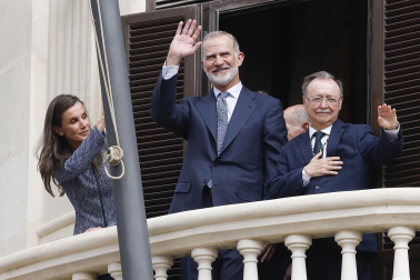 Fotos de la visita del rey Felipe y la reina Letizia a Ceuta