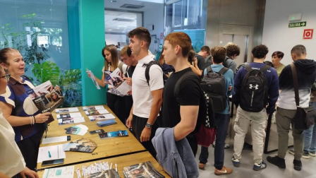 Jóvenes durante el ‘Future Day’, jornada organizada por Foro Europeo
