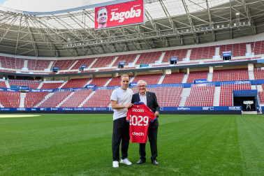 Presentación de Jagoba Arrasate como nuevo entrenador de Osasuna